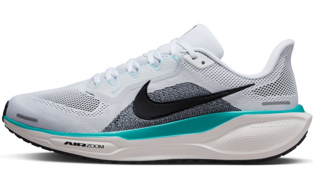 Nike air zoom pegasus white blue hotsell